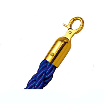 南 LG-S 带锁栏杆绳 S型 钛金头 蓝色 栏杆座专用挂绳1.5米 带锁栏杆绳