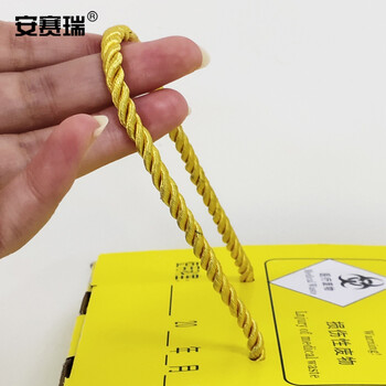 安赛瑞 一次性纸质利器盒 13L（10个装） 医院诊所实验室纸质垃圾桶 配内胆27016