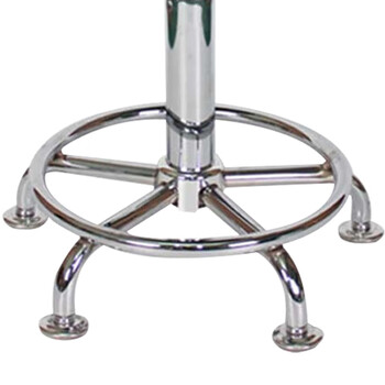 稳斯坦 车间凳  脚钉款 不锈钢流水线工作凳 圆形升降旋转椅医院工位 1把 WST208 