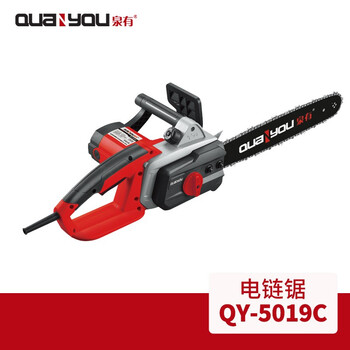 泉有（quanyou）16寸电链锯伐木锯木工电锯木材切割机大功率手持树木机多功能手提链条锯QY-5019C
