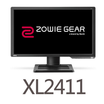 明基(benq xl2411/p卓威奇亚zowie gear电竞24英寸144hz显示器 xl