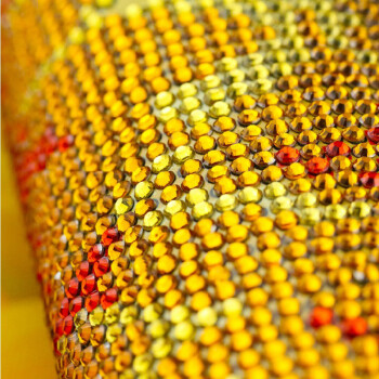 
                                        月光钻5d钻石画十字绣黄金满地缤纷版圆钻满钻贴钻画钻石绣3d大幅客厅风景十字绣 142*70 满钻 Z244                