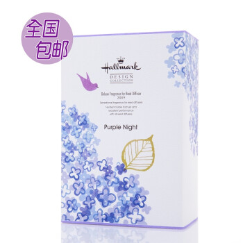 
                                        美国Hallmark薰衣草香薰精油 室内香薰含玻璃瓶覆盖异味无火熏香藤条香薰精油套装礼盒 300ML                