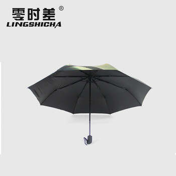 零时差创意全自动雨伞女士太阳伞防紫外线 精品油画伞 黑胶遮阳伞超强防晒自开自收折叠晴雨两用 外层玫瑰图案_内层黑胶