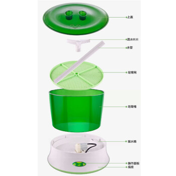 1 微品多全自动四季家用智能双层豆芽机 多功能生豆芽机商用家用生日礼物 创意礼品送长辈