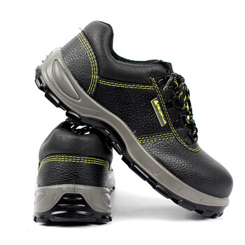 代尔塔 (Deltaplus) 301102升级款301112 牛皮劳保鞋防静电防穿刺防砸耐磨耐油 38码 1双