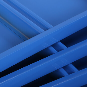 知旦货架中型蓝色2000*600*2000mm超市货架仓库展示架层架储物架仓储货架HZ-206仓库货架