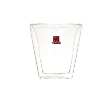 
                                        一屋窑 耐高温玻璃茶具55ML口碑 双层杯 功夫茶具 品茗杯                