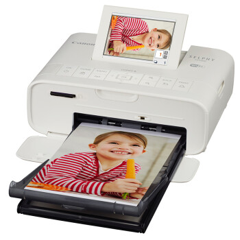 佳能（Canon） SELPHY CP1300 手机照片打印机（白色）便迷你 家用  便携  手机wifi打印