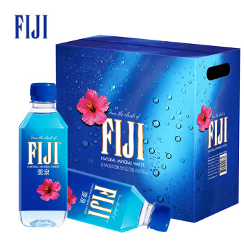 斐济原装进口 斐泉（FIJI） 天然矿泉水330ml*36瓶 整箱