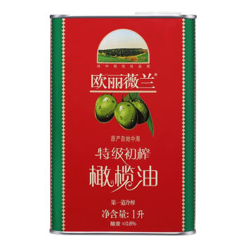 欧丽薇兰 Olivoilà 特级初榨橄榄油 红装1L,降价幅度3.8%