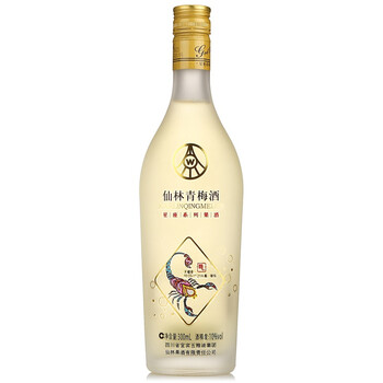 五粮液集团 仙林果酒 青梅十二星座天蝎座300ml 果酒