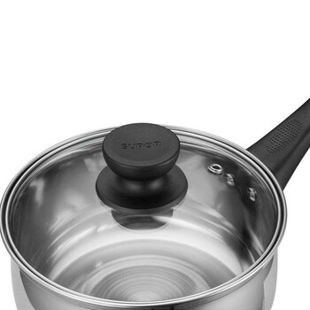 苏泊尔(SUPOR)304不锈钢奶锅16cm汤奶锅煮锅辅食锅明火电磁炉锅具ST16H1