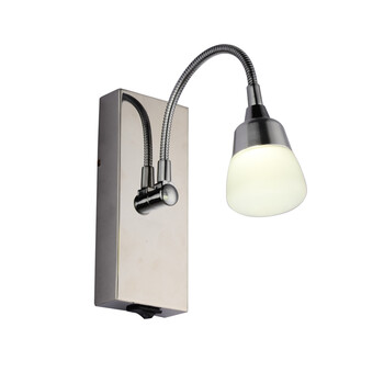 SHOPP 现代简约led镜前灯镜柜灯壁灯角度可调三段变光带开关 8275 三头镜灯