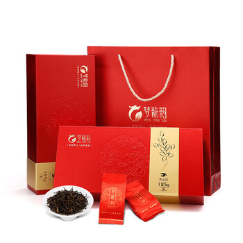 梦龙韵 茶叶 红茶 天山红茶礼盒装 新茶125g*2条