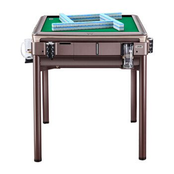 雀晨quechen雀晨麻将机静音麻将机折叠麻将桌餐桌两用棋牌桌乐扣20号