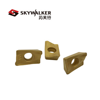 刃天行AXMT1705PEER-G04 WP200 90°波刃方肩铣刀片 钢＆不锈钢加工 一盒10片 付款后1-35天发货SKYWALKER