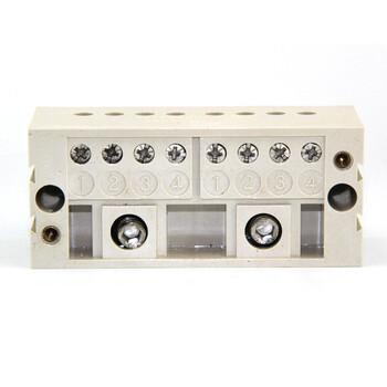 海燕FJ6/JDG-6B二进八出(四表户)自升计量箱电表箱接线盒接线端子 1个