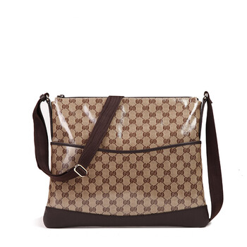 gucci/古驰 gucc双g logo男士单肩斜挎包/男包 374411图片