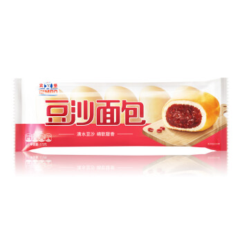 宾堡(bimbo)豆沙 面包 170g(5枚(2件起售)