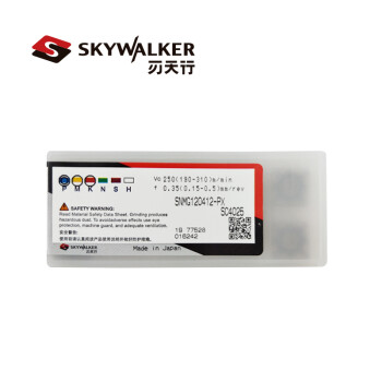刃天行 SNMG120412-PX SC4025 钢车加工刀片 P类  中切削 日本生产 一盒10片 付款后1-3天发货 SKYWALKER