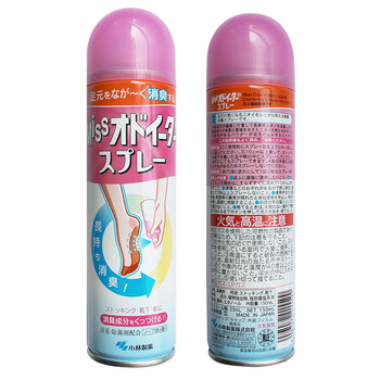 小林日化 足舒爽清新爽足喷雾150ml 空气清新剂 祛除脚气脚臭干爽除异味 去脚气