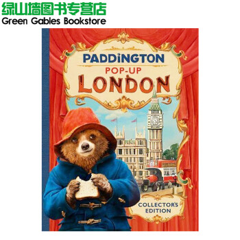 英文原版 Paddington Pop Up London帕丁顿熊