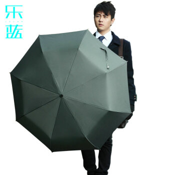 
                                        零时差雨伞男士直杆伞 双层加厚超大自动商务长柄伞女士防晒防紫外线太阳伞户外高尔夫遮阳晴雨伞 135CM外黑内黑                