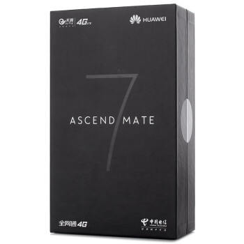 华为 Ascend Mate7 16G 曜石黑 电信4G手机 双卡双待双通