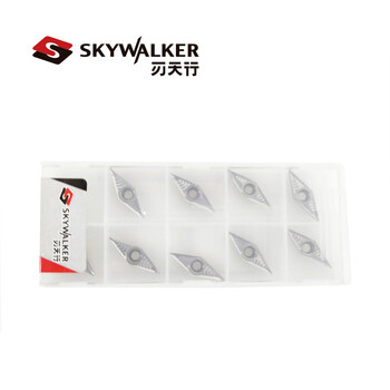 刃天行 VCGT160404-NF SN10 铝合金加工刀片 N类 轻~精加工 一盒10片 付款后1-3天发货 SKYWALKER