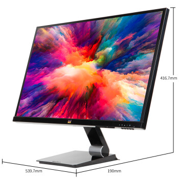 优派（ViewSonic） 23.8英寸IPS显示器 2K分辨率 爱眼不闪办公设计24吋 HDMI+DPVX2478-smhd-2