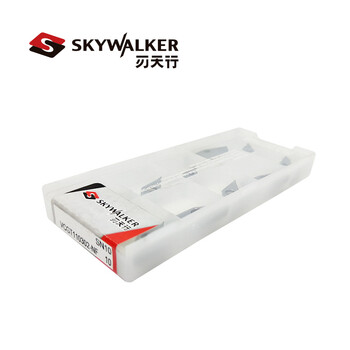 刃天行 VCGT160404-NF SN10 铝合金加工刀片 N类 轻~精加工 一盒10片 付款后1-3天发货 SKYWALKER