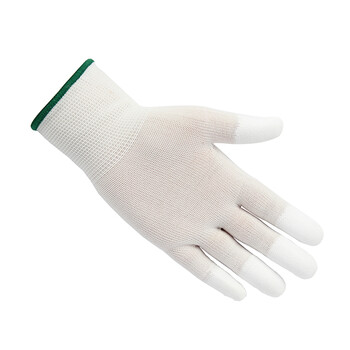 霍尼韦尔 2232240CN-06 针织尼龙劳保工业人员防滑耐磨浸塑防护 尼龙PU工作手套 白色 XS 10副/包 4包起订