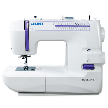 重机(JUKI)缝纫机家用多功能电动脚踏针线吃厚锁边 HZL-357ZP-B