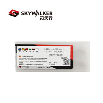 刃天行 DCMT11T308-PH SC4025 钢车加工刀片 P类  粗切削 日本生产 一盒10片 付款后1-3天发货 SKYWALKER