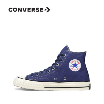 converse匡威官方 all star 70 高帮复古帆布鞋 157437c 夜色蓝