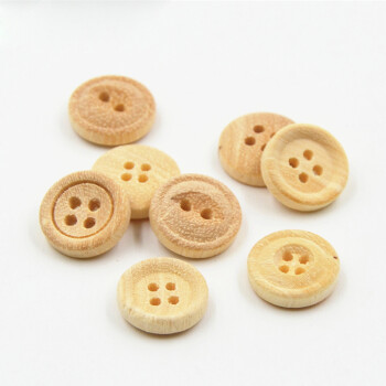 迈利达  黄杨木茶子木衬衫纽扣  童装扣子 衬衣钮扣 11.5mm 5#(3粒) 11.5mm