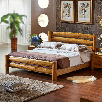 8米木质环保原始实木床原生态复古怀旧中式家具 架子床 1500mm*2000mm