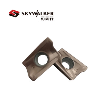 刃天行AXMT1705PEER-G08 WP300 90°波刃方肩铣刀片 钢＆不锈钢加工 一盒10片 付款后1-37天发货SKYWALKER
