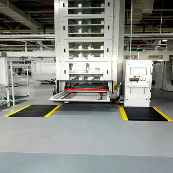 爱柯部落 双层耐磨型警示防滑地垫 防滑垫 PVC抗疲劳脚垫 黄黑色 0.9×15m×13.5mm 可定制