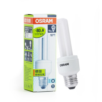 欧司朗（OSRAM）标准型节能灯10W日光色E27五支装