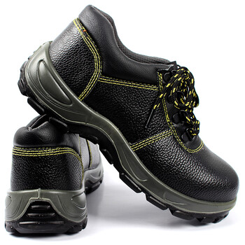 SAFEMAN君御 K6011防砸耐高温安全鞋防砸耐高温耐酸碱防滑耐油劳保鞋 黑色39*1双