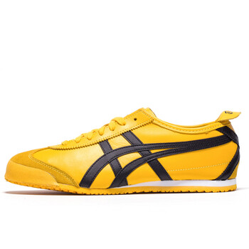 鬼塚虎（Onitsuka Tiger）中性款  街头运动休闲鞋 MEXICO 66    DL408-0490 黄色 37 码