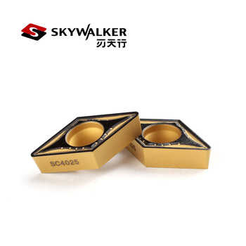 刃天行 DCMT11T308-PH SC4025 钢车加工刀片 P类  粗切削 日本生产 一盒10片 付款后1-3天发货 SKYWALKER