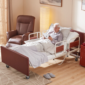 瘫痪病人护理床家用老人医疗医用床 多功能家用手动翻身带护栏老年
