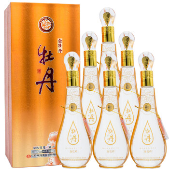 白酒 双沟大曲 双沟金牡丹 42度国产浓香型 礼品酒 双沟酒 商务用酒