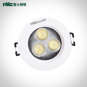 雷士照明NVC LED筒灯射灯 一体化防雾护眼天花灯具 过道客厅吊顶灯 13系列 4W开孔65白光LED133
