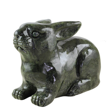
                                                                                慈缘正堂南玉十二生肖摆件鼠牛虎兔龙蛇马羊猴鸡狗猪家居装饰工艺品 兔生肖                