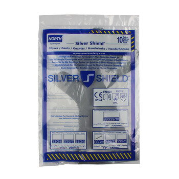 霍尼韦尔SSG/10复合膜防化手套 耐酸碱脂肪类芳香族氯化物酮酯 灰色 XL 36cm 5副起订