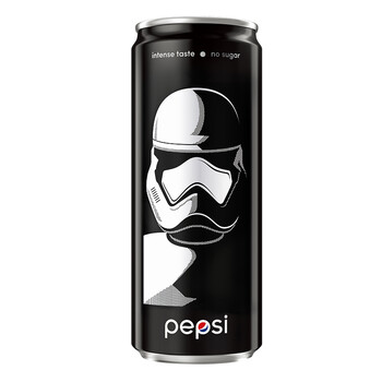 百事可乐无糖 可乐型汽水 (内含星球大战系列限